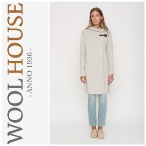 Wool House Anno 1936 Storm Long Cardigan Coat Women's Size Medium